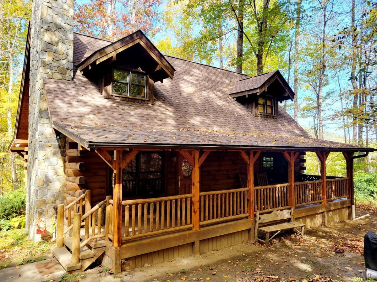 Red Wolf Cabin In Maggie Valley Exterior photo